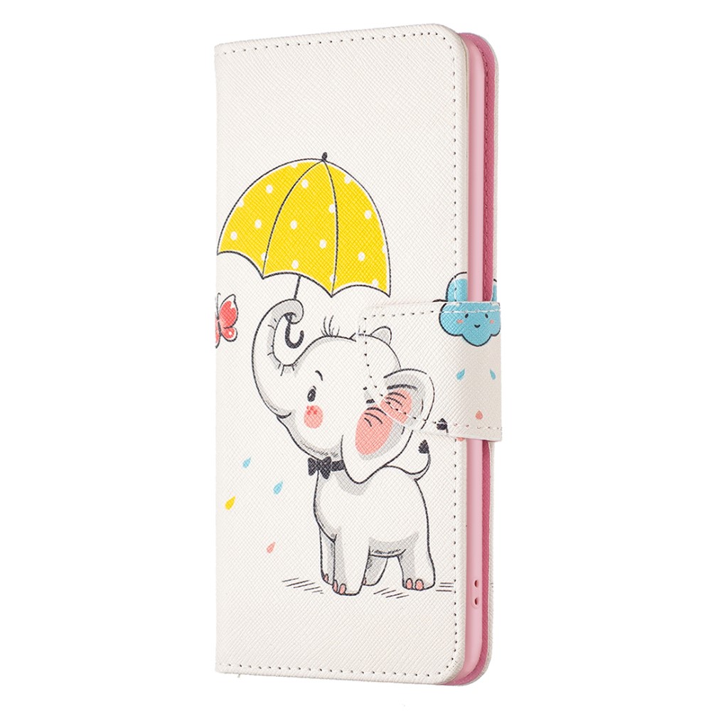  iPhone 16 Fodral Med Tryck Baby Elefant