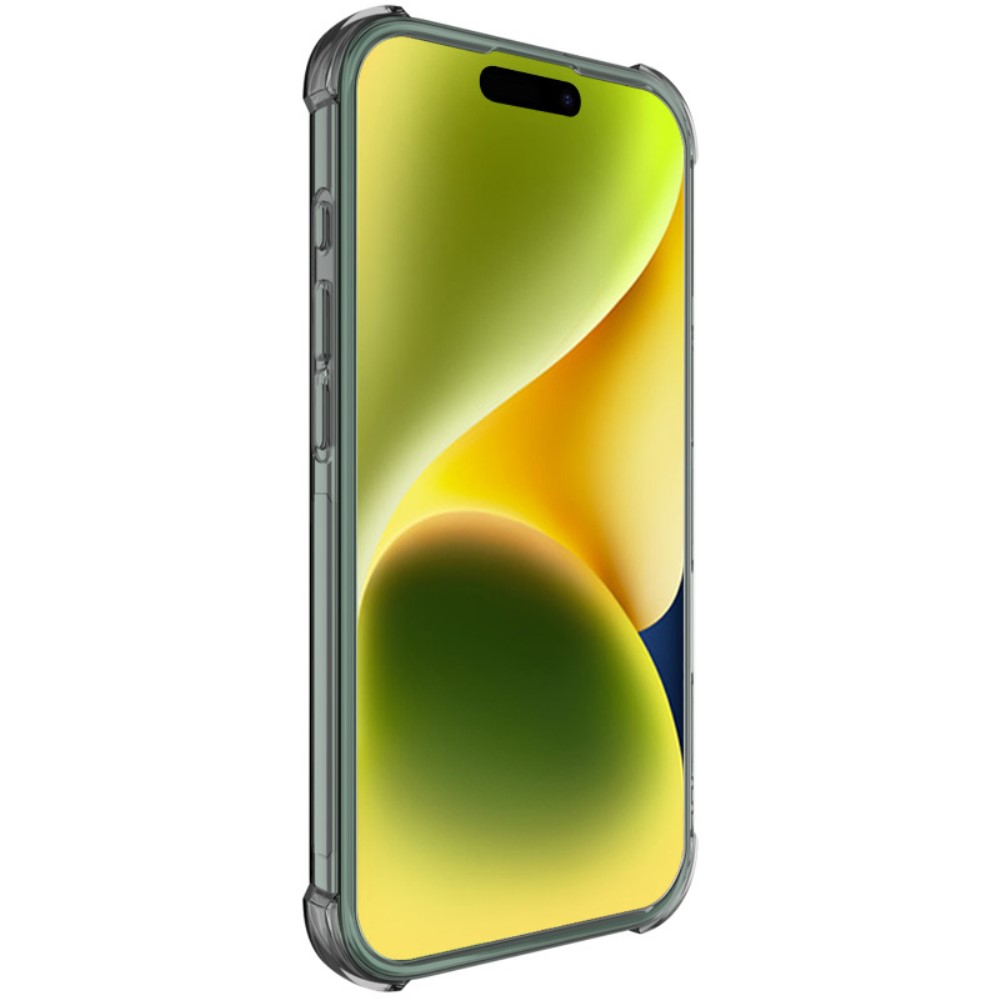 IMAK IMAK iPhone 16 Skal Shockproof TPU Tonad Svart