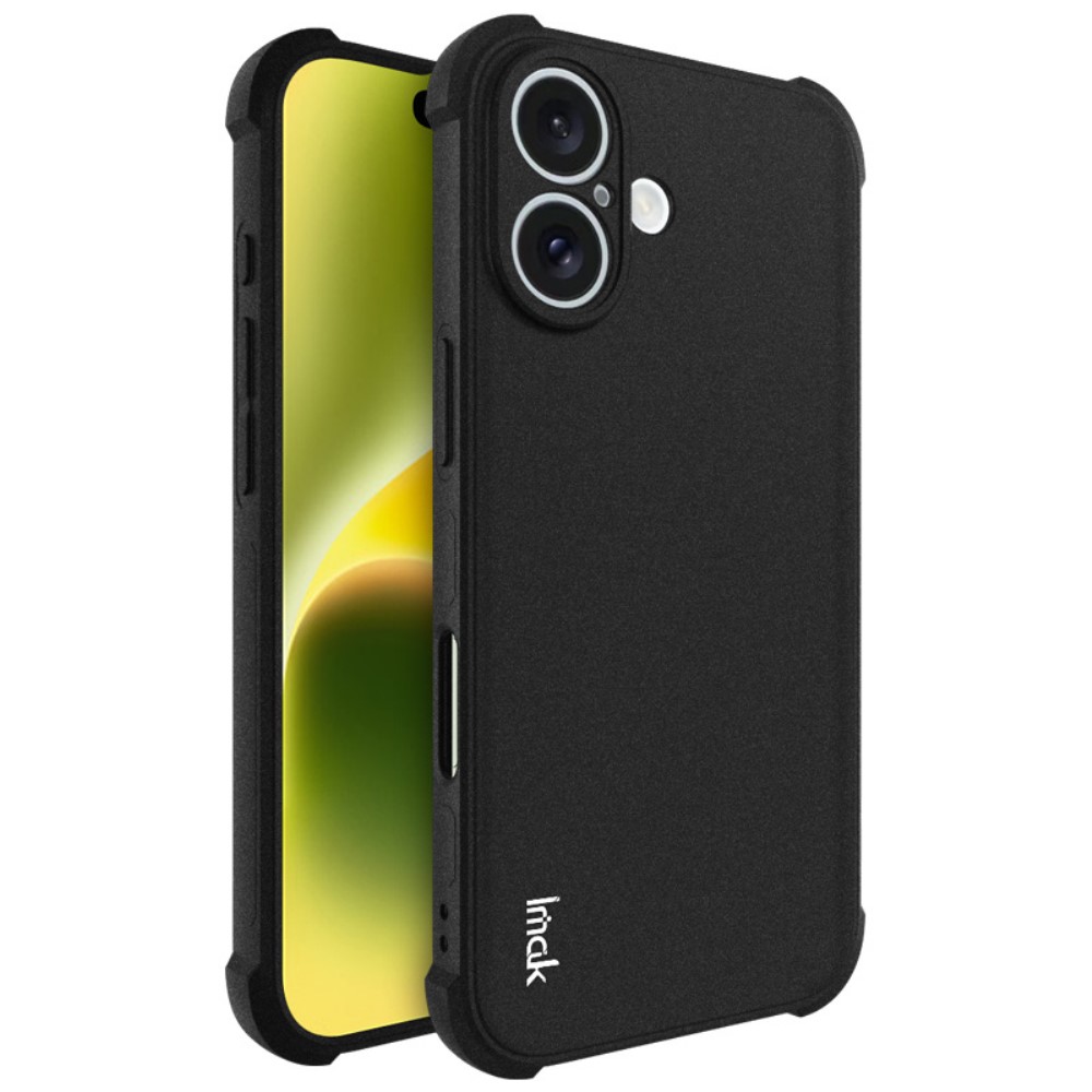 IMAK IMAK iPhone 16 Skal TPU Shockproof Svart