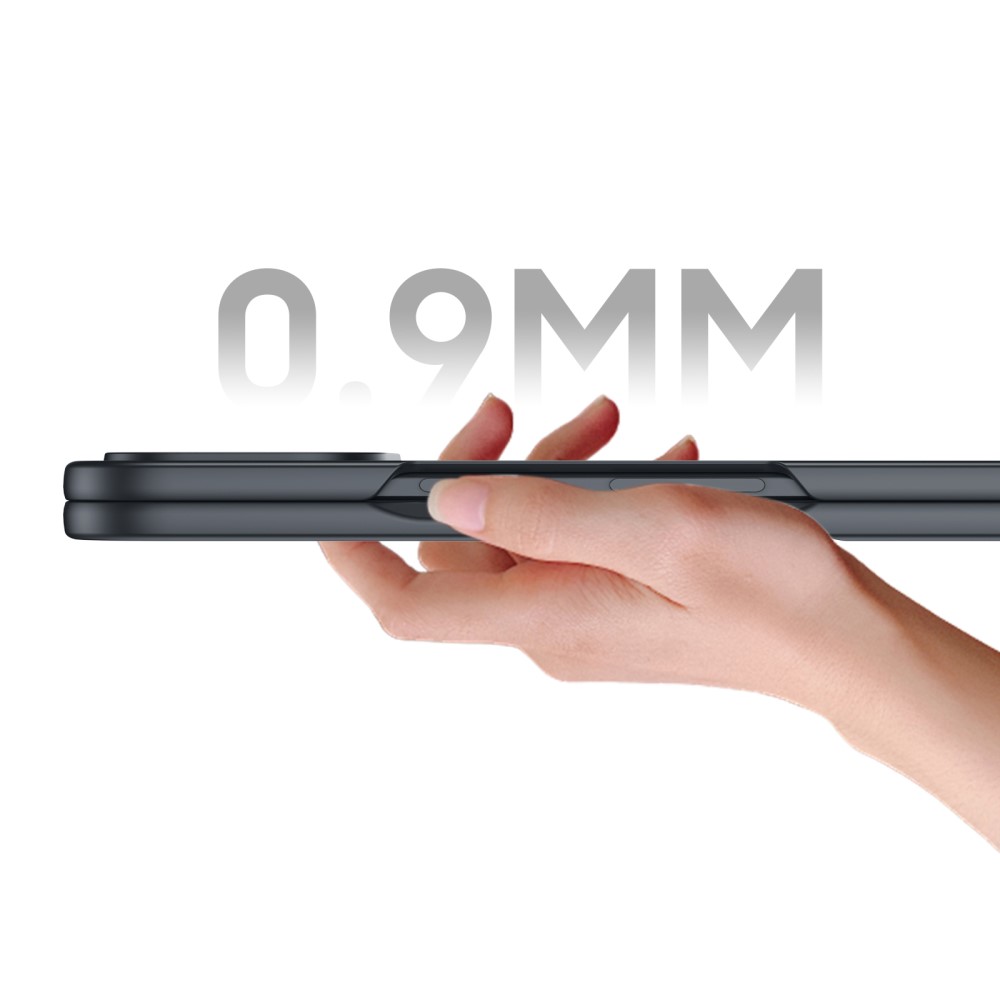  Google Pixel 9 Pro Fold Skal Läder Svart