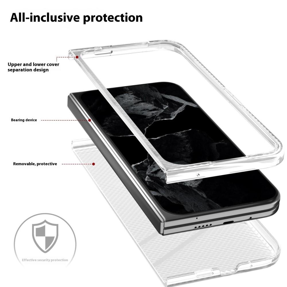  Google Pixel 9 Pro Fold Skal Matt Transparent