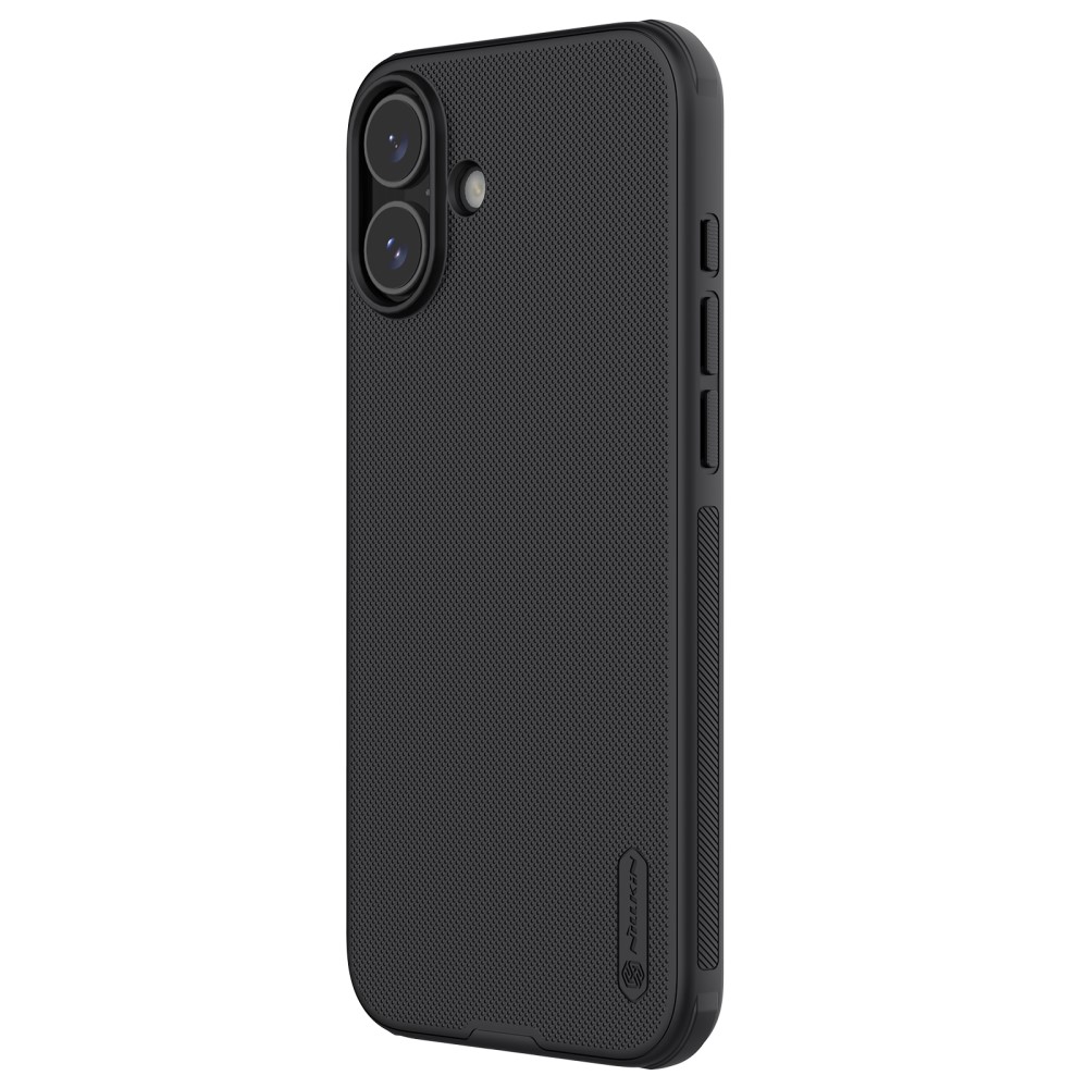 NILLKIN NILLKIN iPhone 16 Skal Frosted Shield Pro Svart