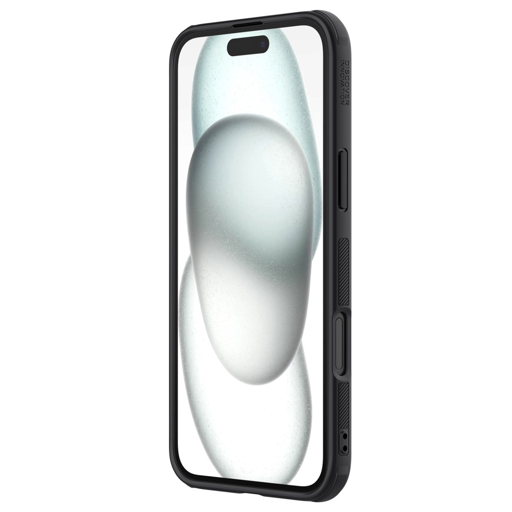 NILLKIN NILLKIN iPhone 16 Skal Frosted Shield Pro Svart