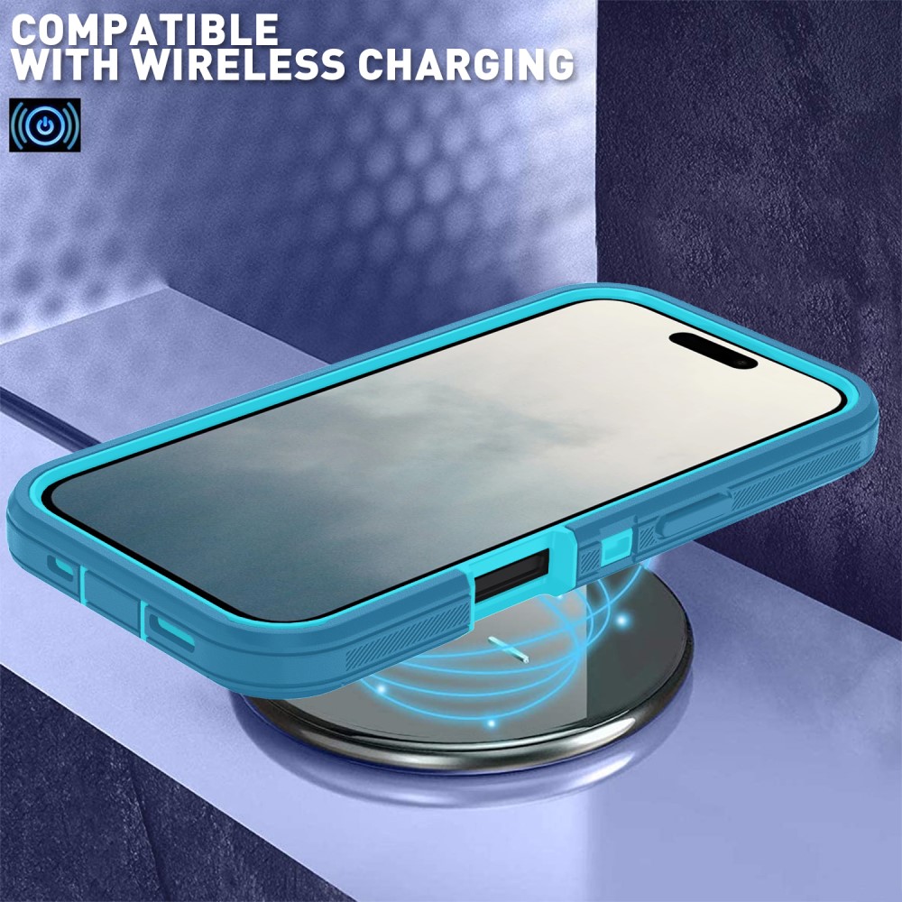  iPhone 16 Skal Extreme Shockproof Hybrid Blå