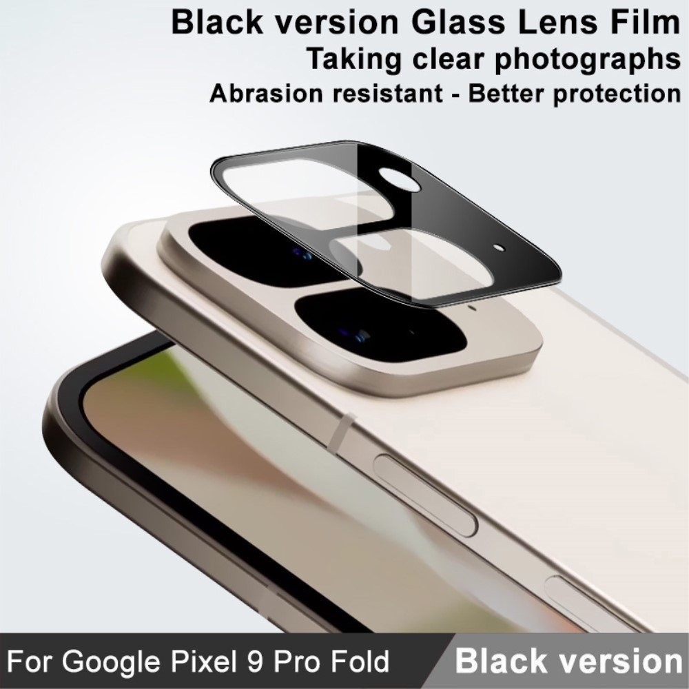 IMAK IMAK Google Pixel 9 Pro Fold Linsskydd Svart