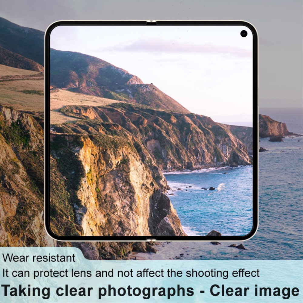 IMAK IMAK Google Pixel 9 Pro Fold Linsskydd Svart