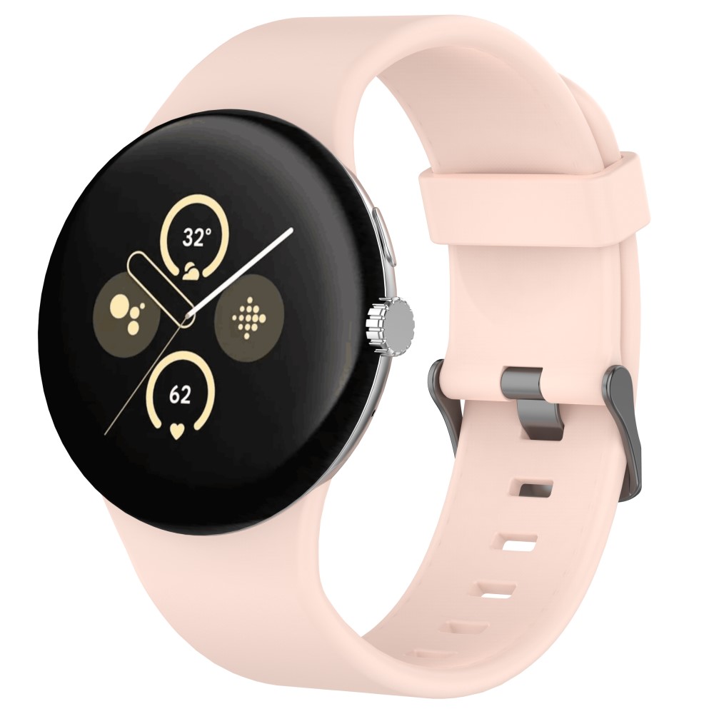  Google Pixel Watch 4 / 3 45 mm Armband Silikon Rosa