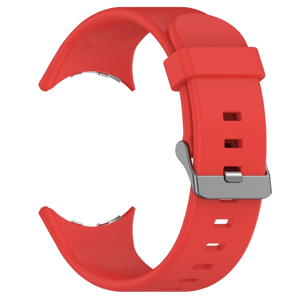  Google Pixel Watch 4 / 3 45 mm Armband Silikon Röd