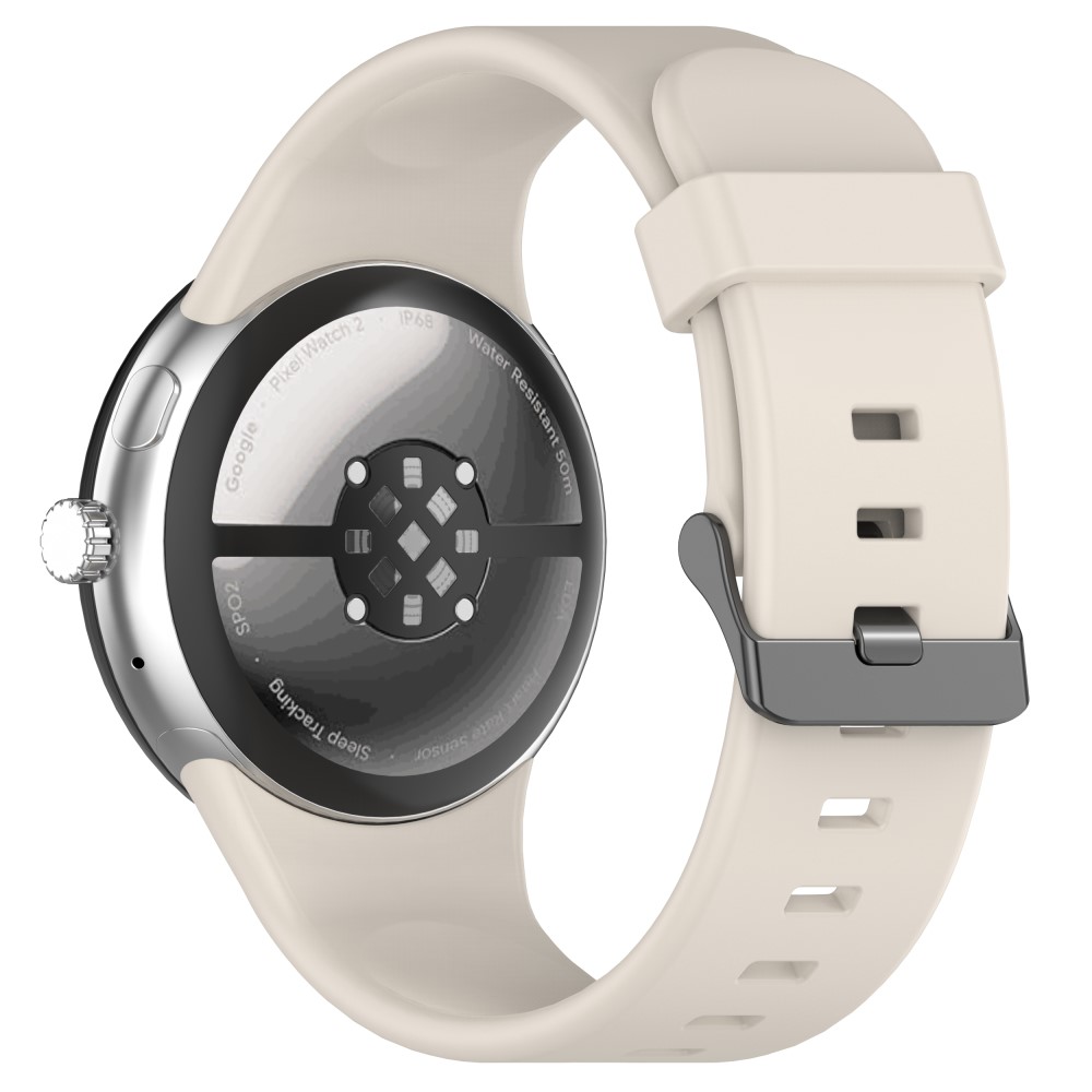  Google Pixel Watch 4 / 3 45 mm Armband Silikon Beige
