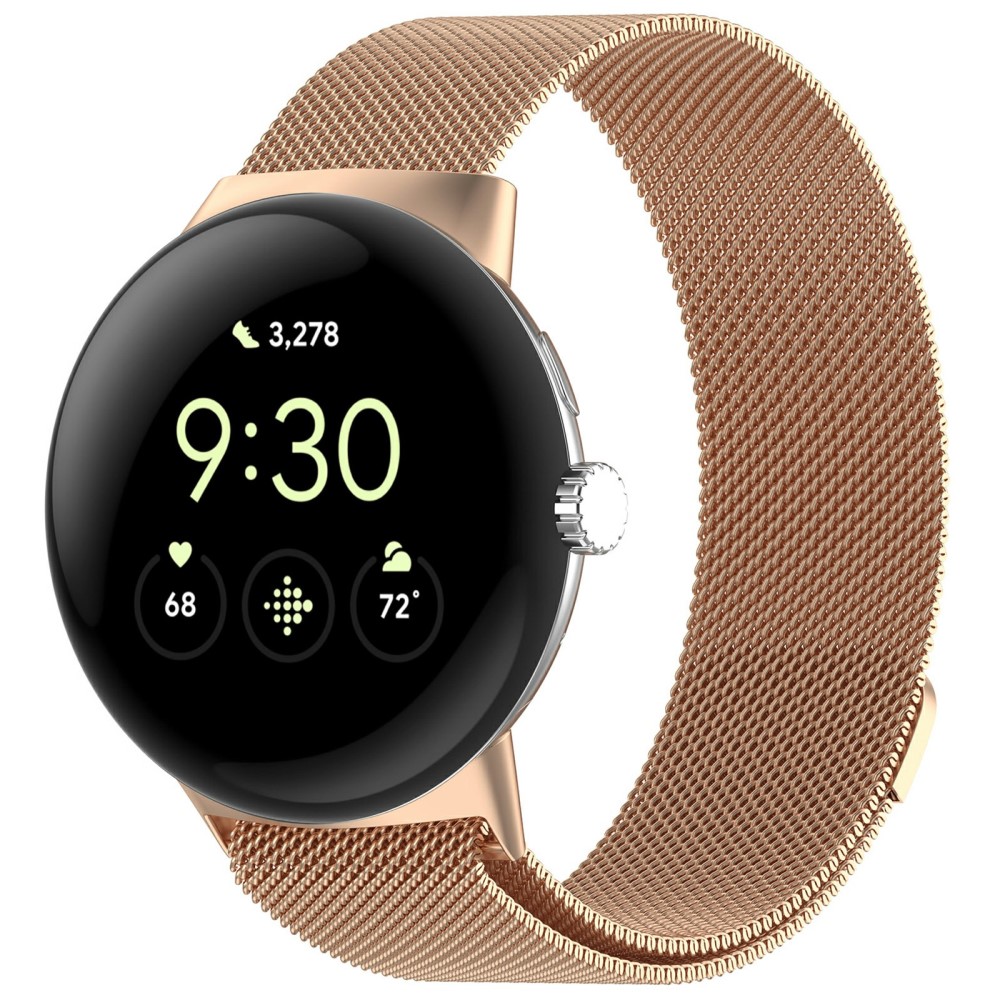  Google Pixel Watch 4 / 3 45 mm Armband Milanese Roséguld