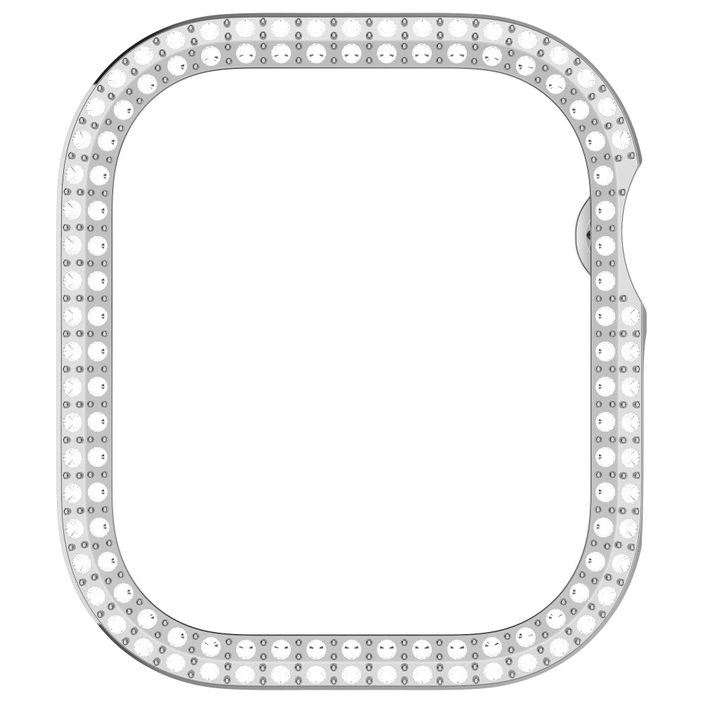  Apple Watch 10 42 mm Skal Rhinestone Silver