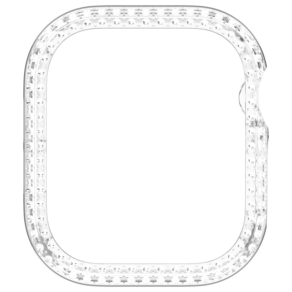 Apple Watch 10 42 mm Skal Rhinestone Transparent