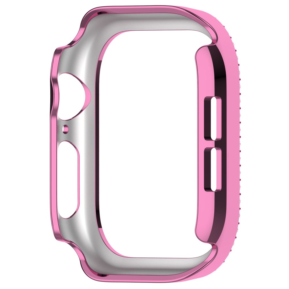  Apple Watch 10 46 mm Skal Rhinestone Rosa