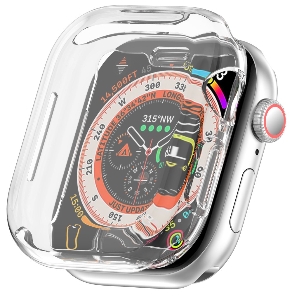  Apple Watch 10 42 mm Skal Heltäckande TPU Transparent
