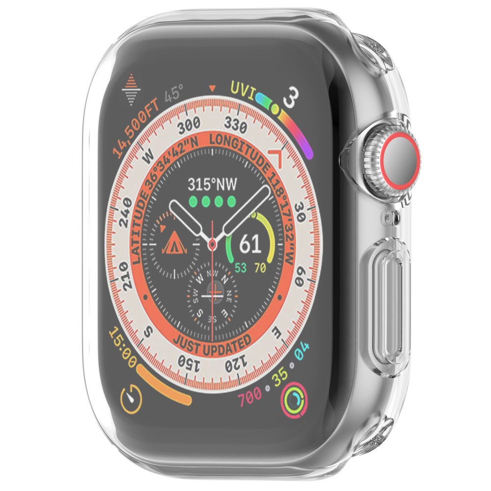  Apple Watch 10 46 mm Skal Heltäckande TPU Transparent