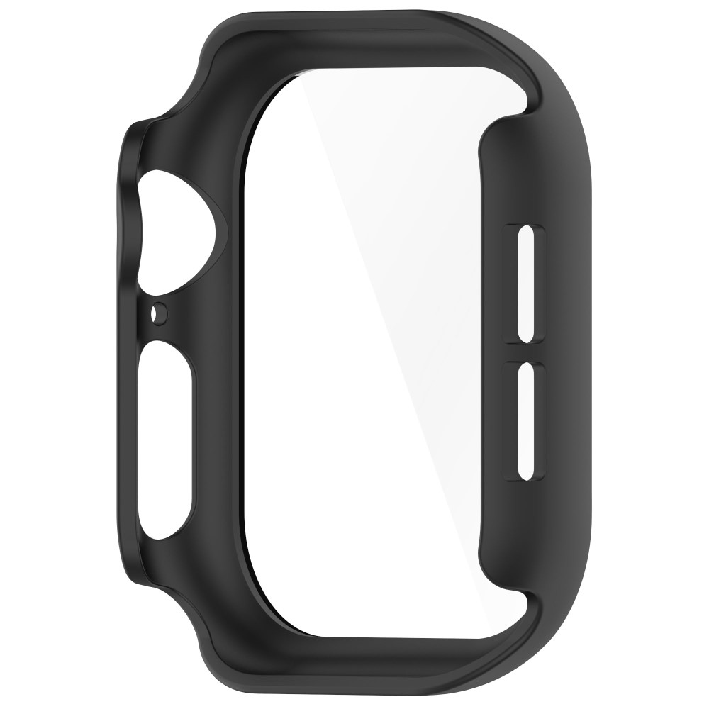  Apple Watch 10 46 mm Skal Med Skärmskydd Härdat Glas Svart