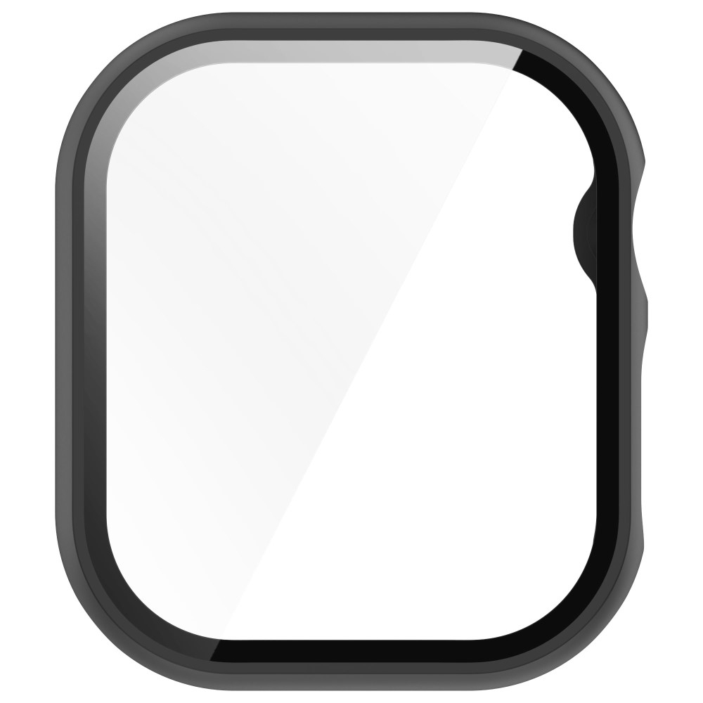  Apple Watch 10 46 mm Skal Med Skärmskydd Härdat Glas Svart