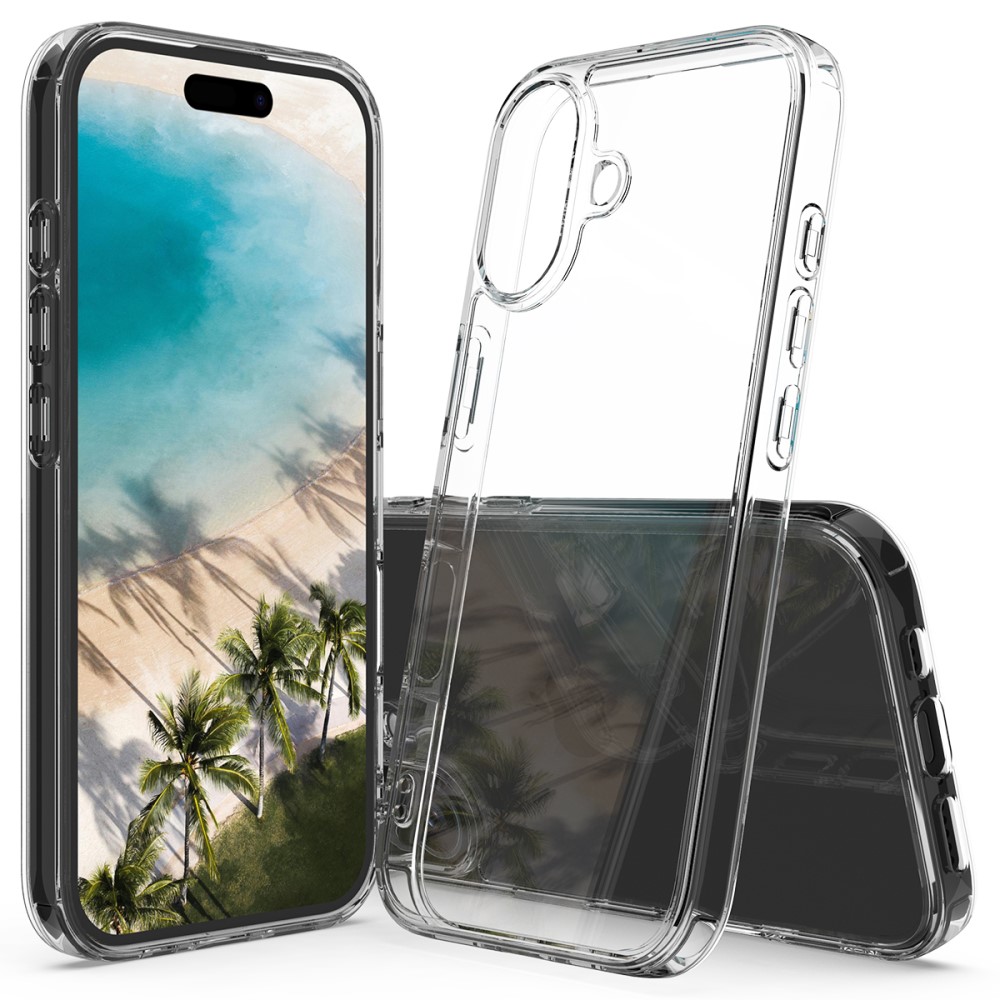  iPhone 16 Plus Skal Akryl/TPU Transparent