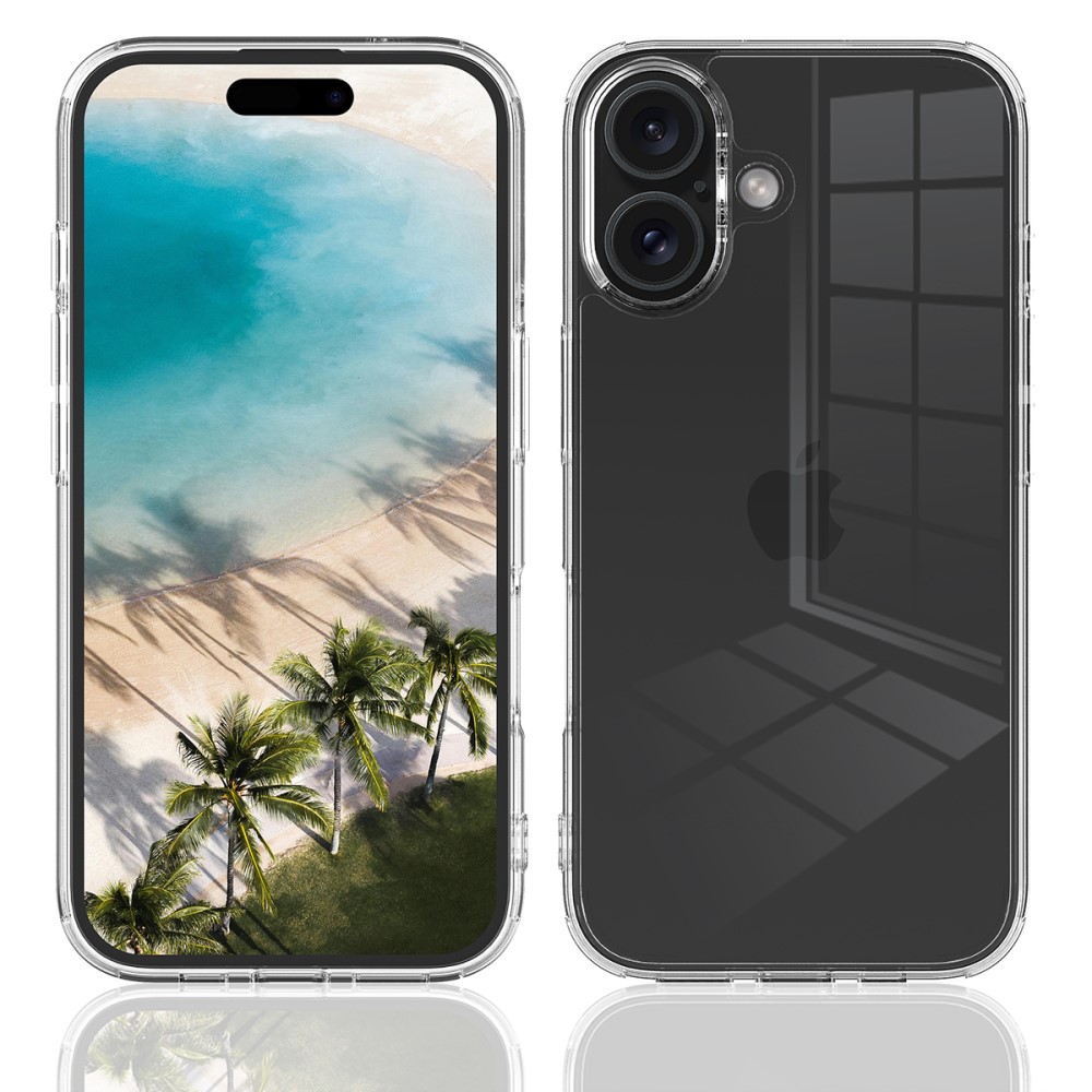  iPhone 16 Plus Skal Akryl/TPU Transparent