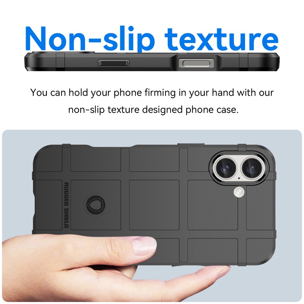  iPhone 16 Plus Skal Robust Svart