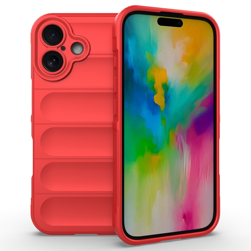  iPhone 16 Plus Skal Magic Shield Röd