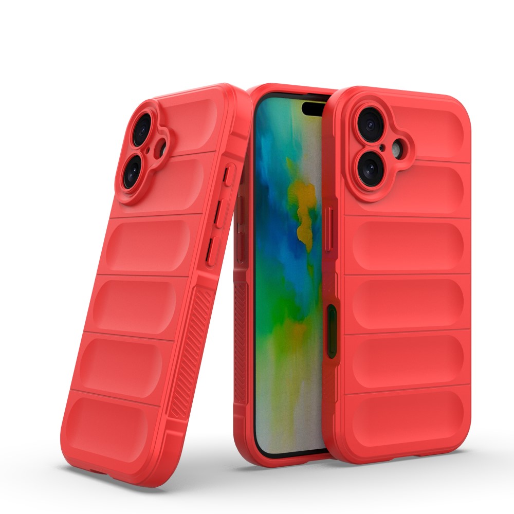  iPhone 16 Plus Skal Magic Shield Röd