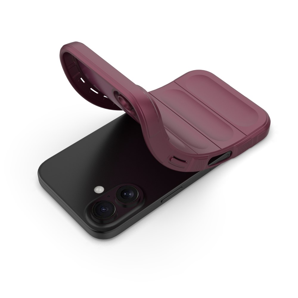  iPhone 16 Plus Skal Magic Shield Vinröd