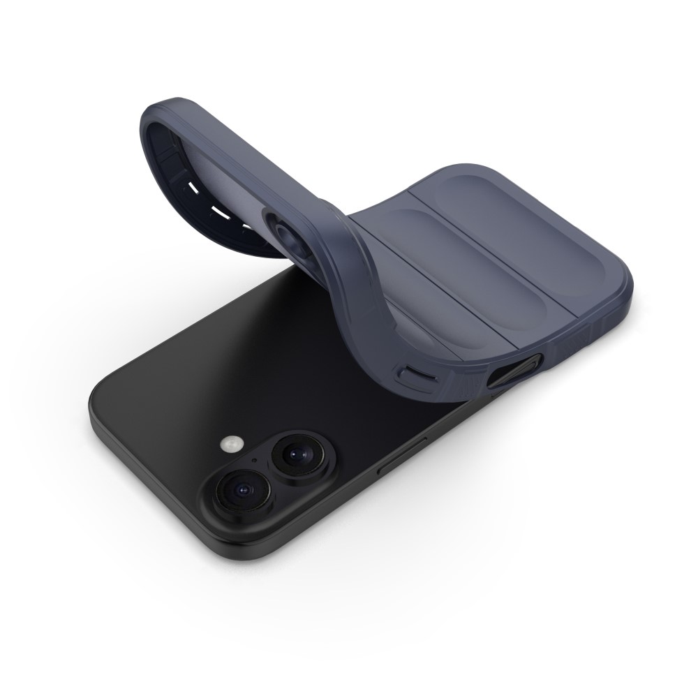  iPhone 16 Plus Skal Magic Shield Mörk Blå