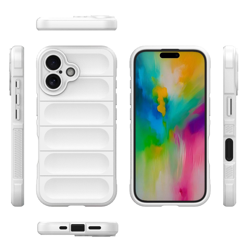  iPhone 16 Plus Skal Magic Shield Vit