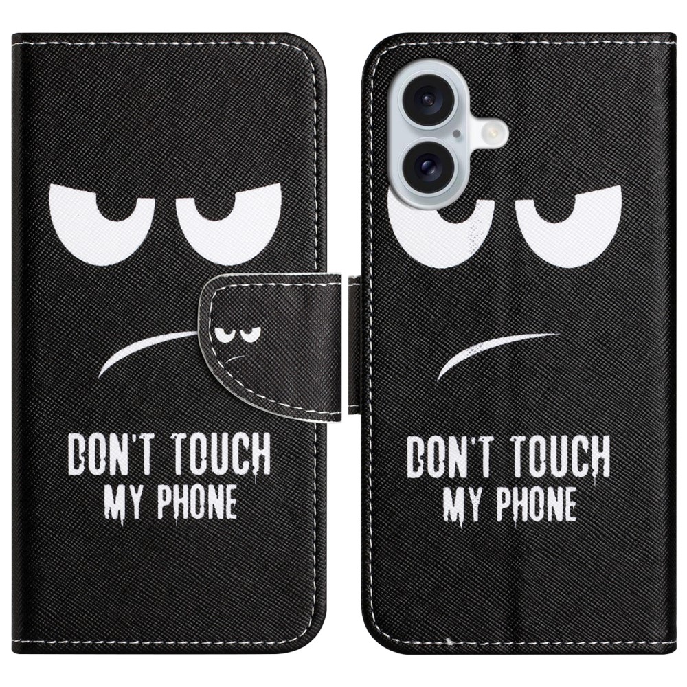  iPhone 16 Plus Fodral Med Tryck Dont Touch