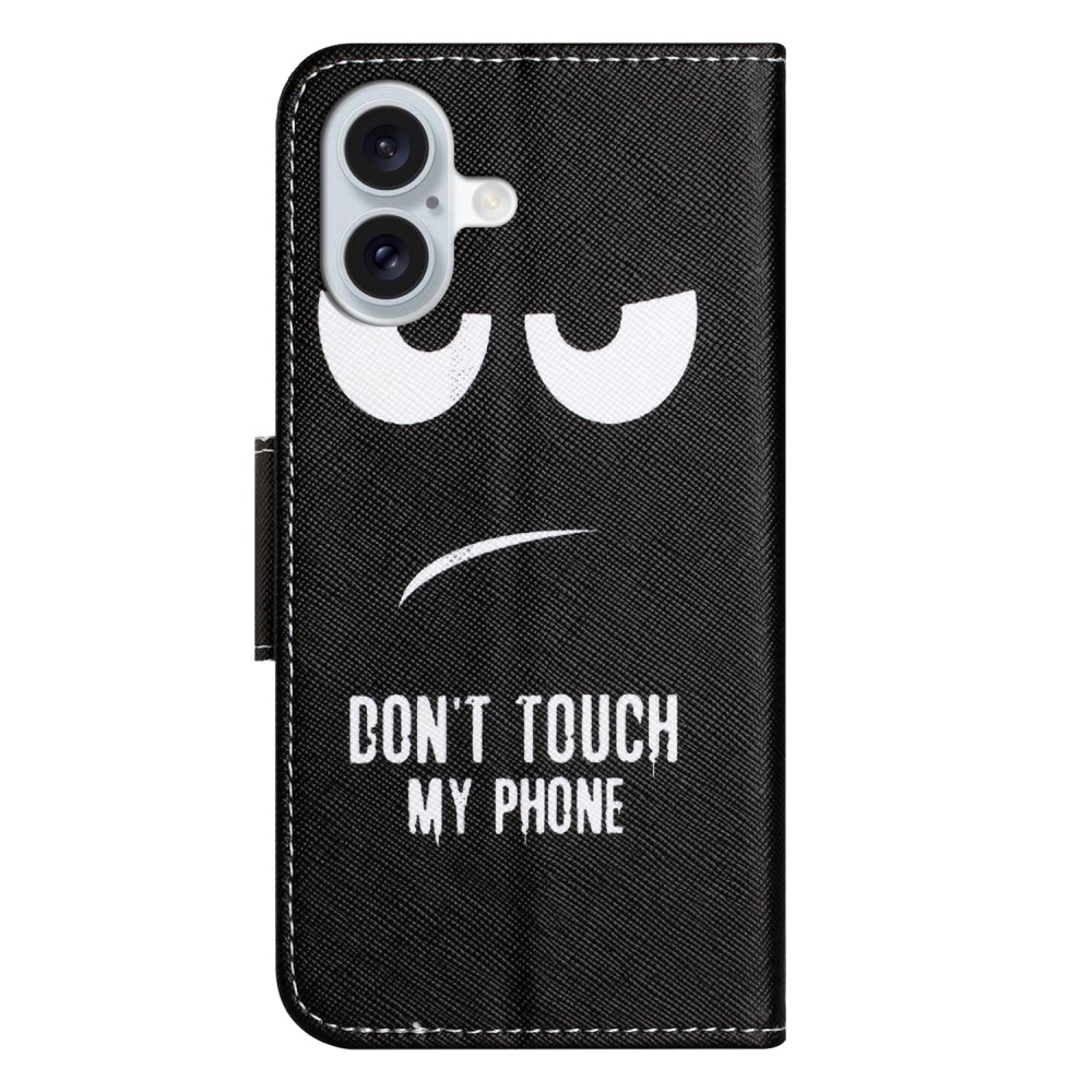  iPhone 16 Plus Fodral Med Tryck Dont Touch