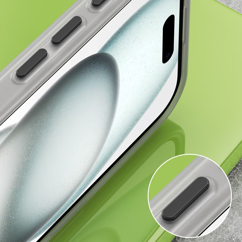  iPhone 16 Plus Skal MagSafe Skin Touch Matt Vit