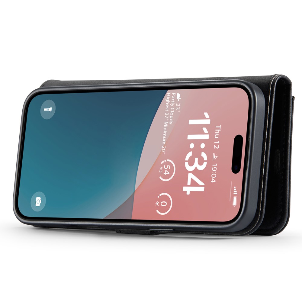DG.MING DG.MING iPhone 16 Plus Fodral 2in1 Magnet Svart