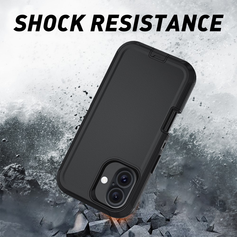  iPhone 16 Plus Skal Xtreme Shockproof Hybrid Röd