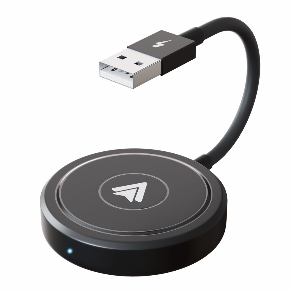  Trådlös Bluetooth Android Auto Adapter Svart