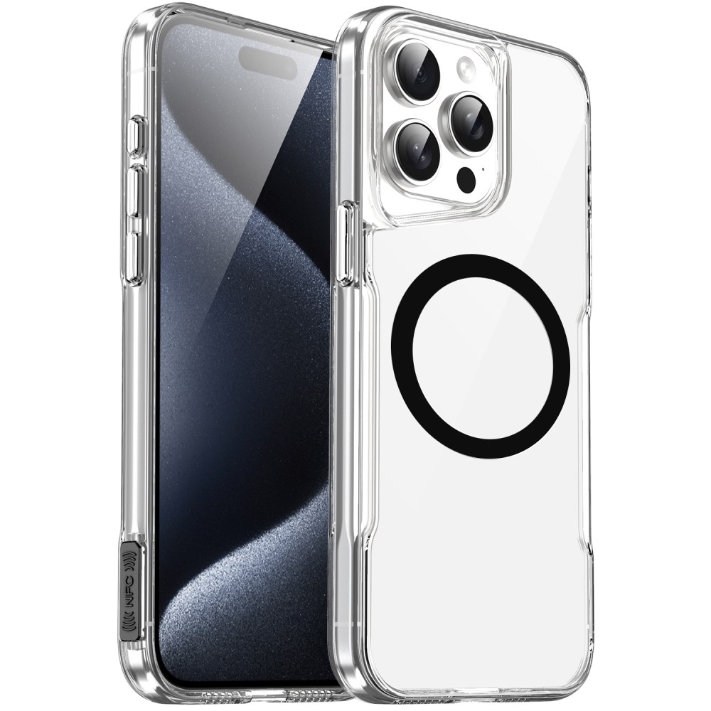  iPhone 16 Pro Skal MagSafe TPU/Akryl Transparent