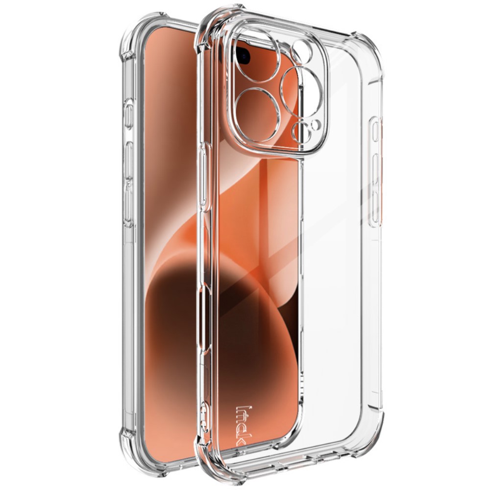 IMAK IMAK iPhone 16 Pro Skal Shockproof TPU Transparent