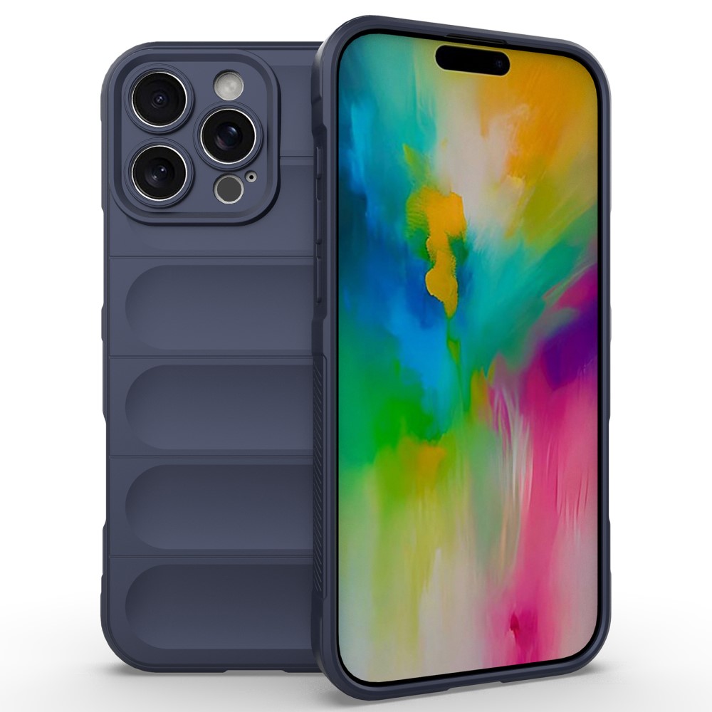 iPhone 16 Pro Max Skal Magic Shield Mörk Blå