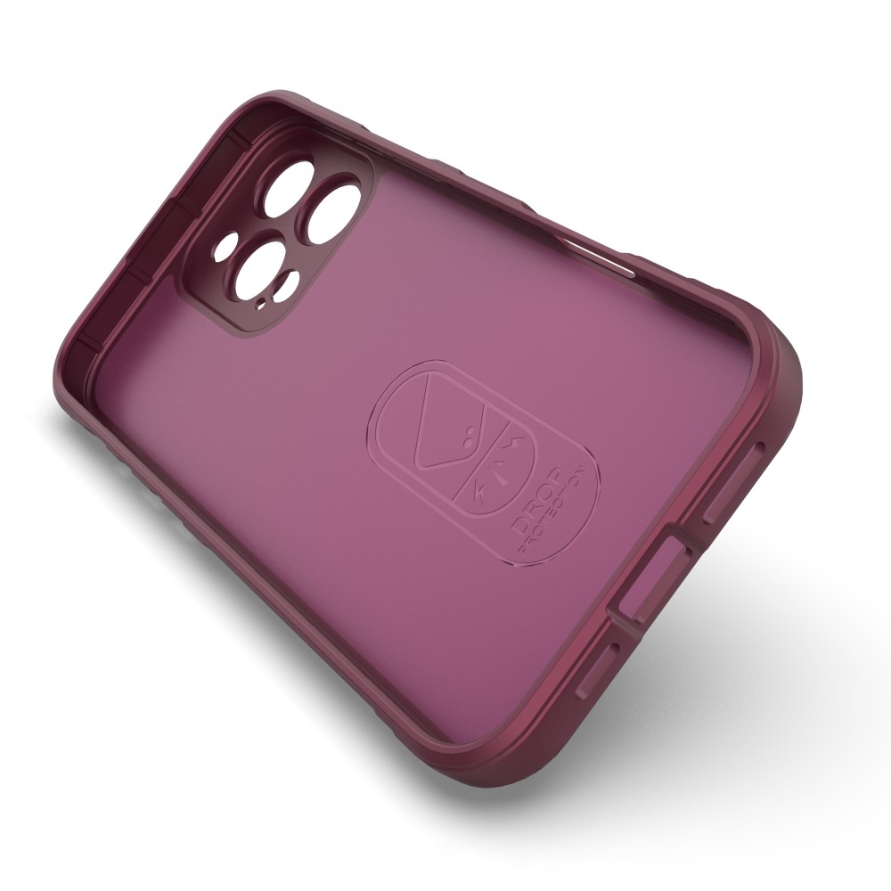  iPhone 16 Pro Skal Magic Shield Vinröd