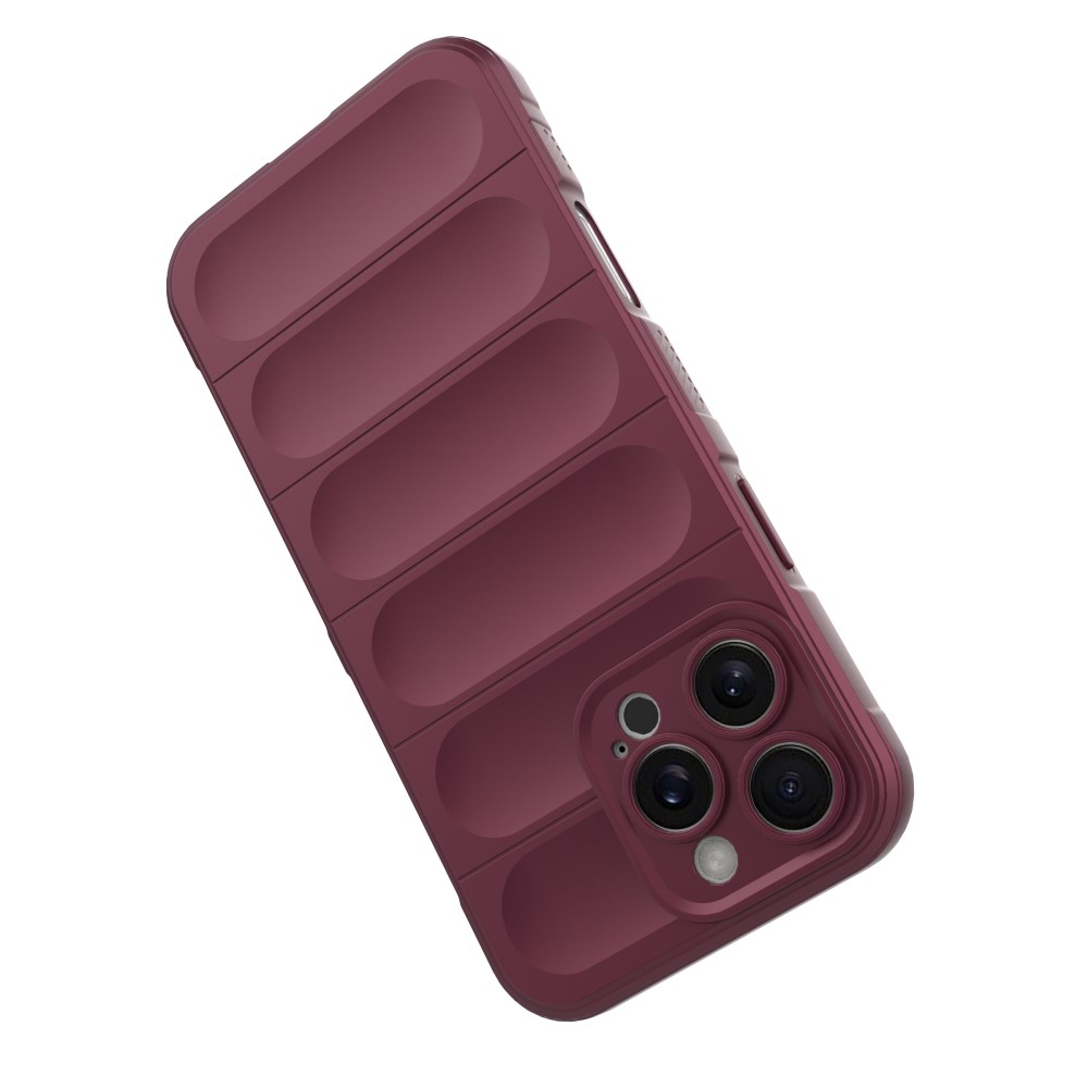  iPhone 16 Pro Skal Magic Shield Vinröd