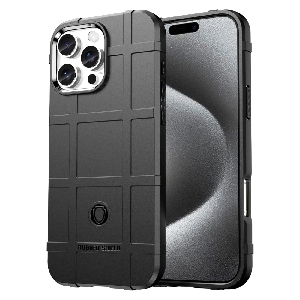  iPhone 16 Pro Skal Robust Svart