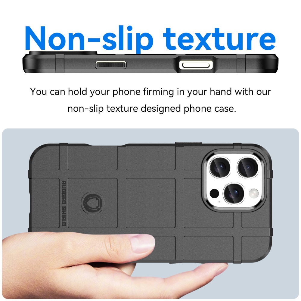  iPhone 16 Pro Skal Robust Svart