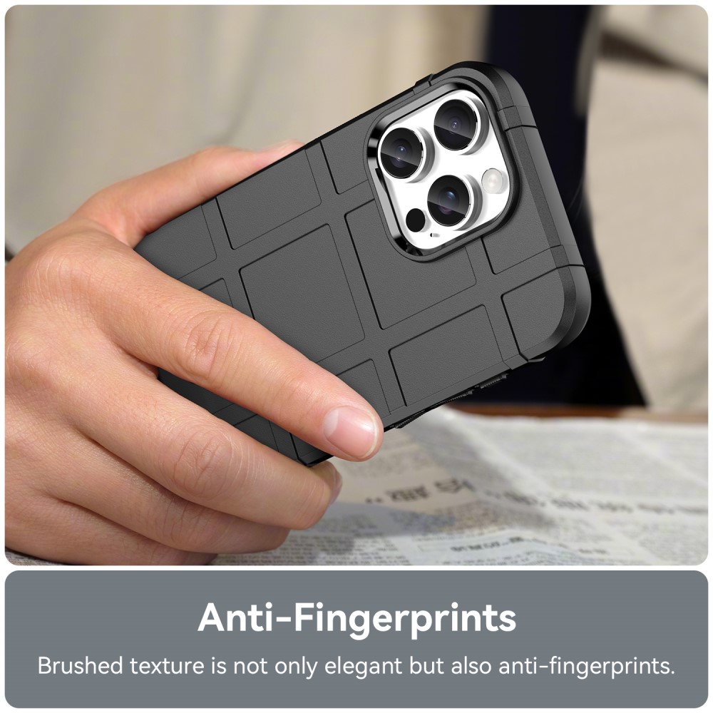  iPhone 16 Pro Skal Robust Svart