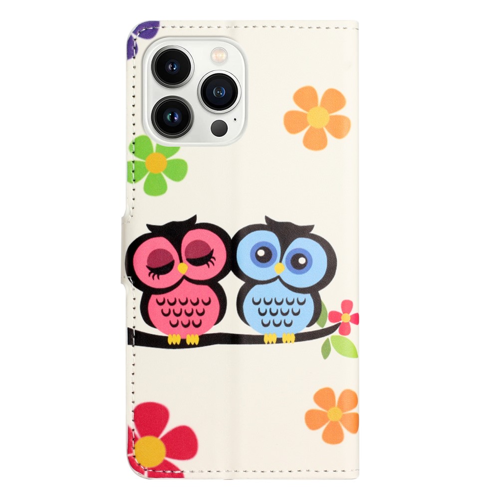  iPhone 16 Pro Fodral Med Tryck Ugglor
