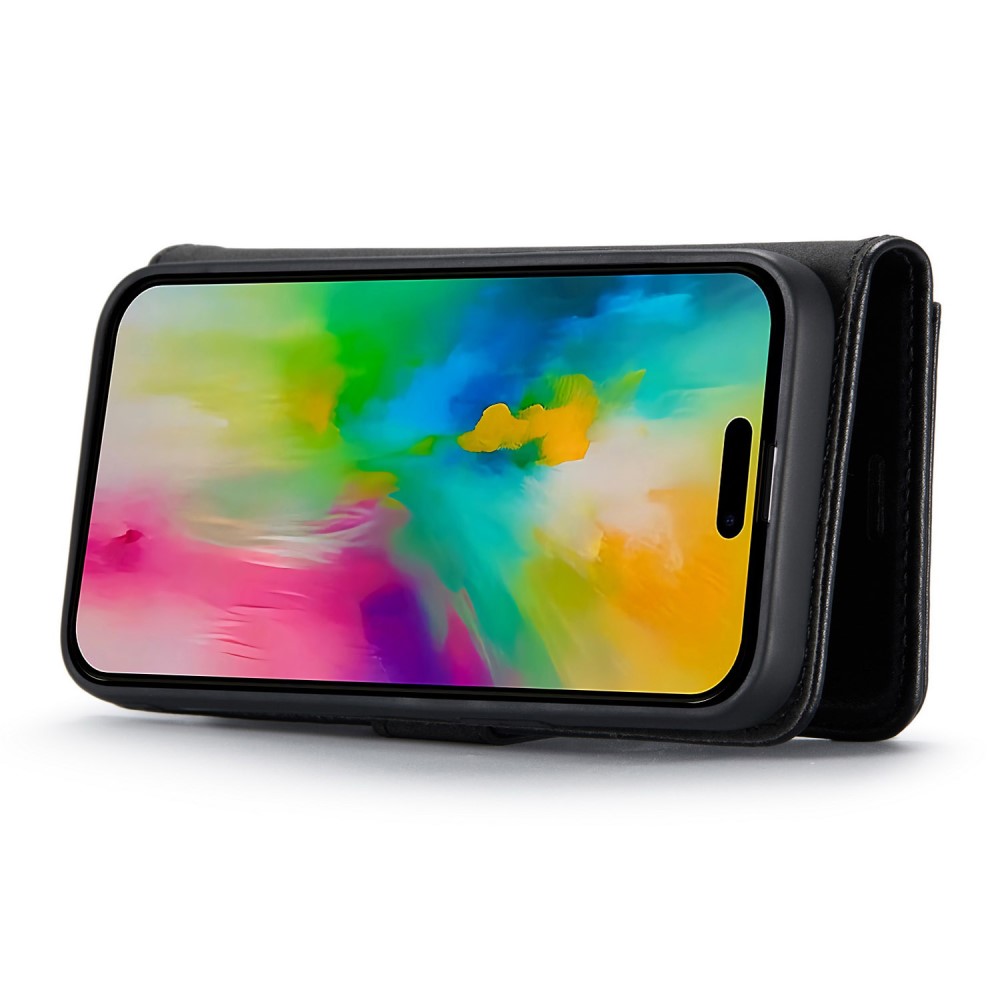 DG.MING DG.MING iPhone 16 Pro Fodral 2in1 Magnet Svart