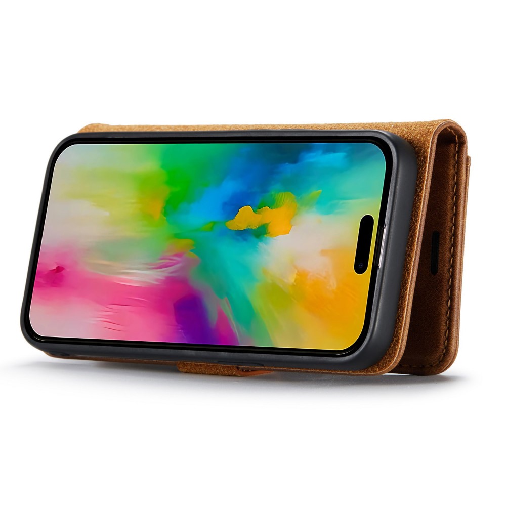 DG.MING DG.MING iPhone 16 Pro Max Fodral 2in1 Magnet Brun