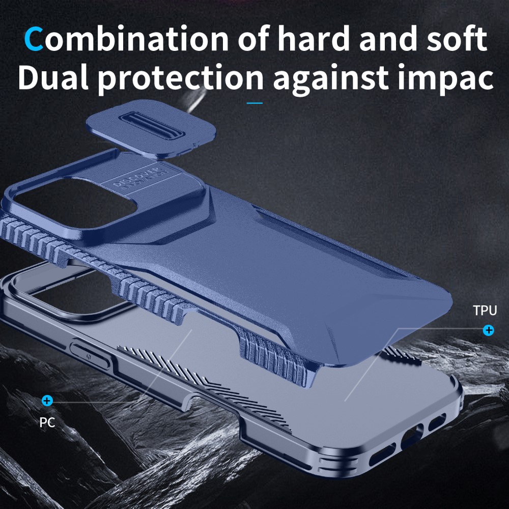  iPhone 16 Pro Skal CamShield Hybrid Blå