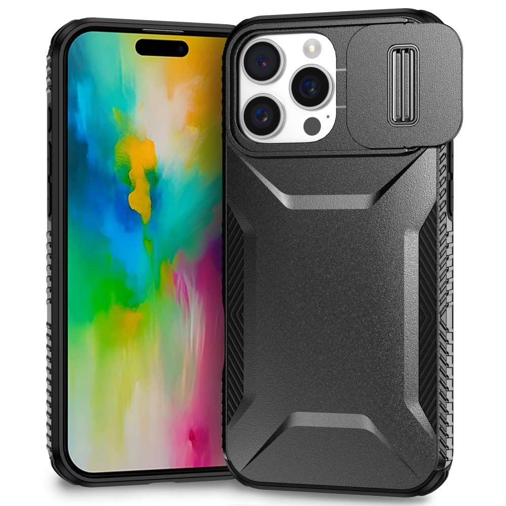  iPhone 16 Pro Max Skal CamShield Hybrid Svart