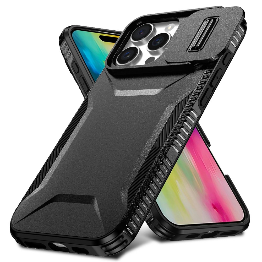  iPhone 16 Pro Max Skal CamShield Hybrid Svart
