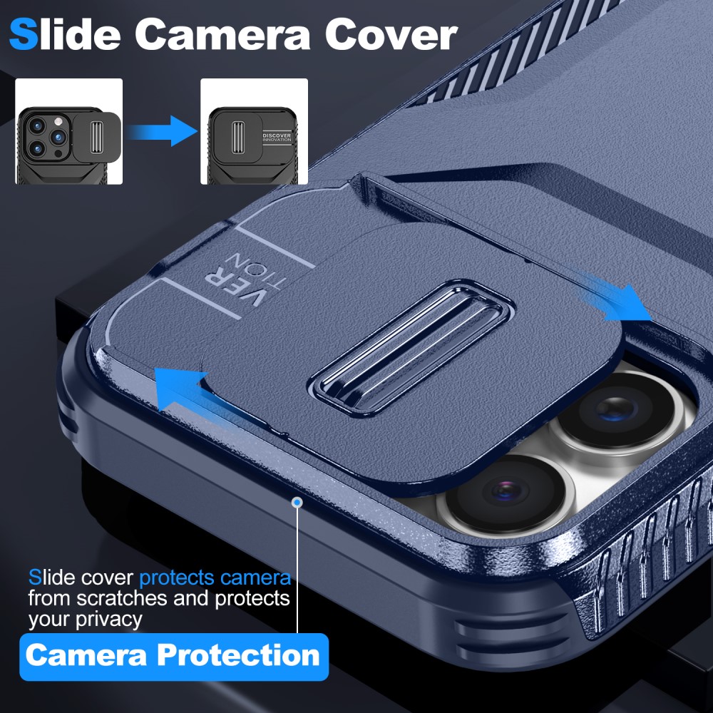  iPhone 16 Pro Max Skal CamShield Hybrid Blå